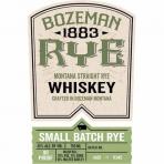 0 Bozeman - 1883 Rye Whiskey (750)