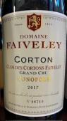 0 Franois Faiveley - Corton Clos des Cortons