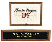 Beaulieu Vineyard - Merlot Napa Valley (750ml) (750ml)