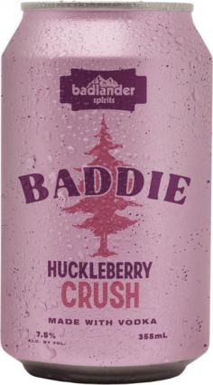 Badlander Spirits - Baddie Huck Crush 4pk (355ml) (355ml)