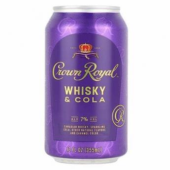 Crown Royal - Whisky & Cola Cocktail (4 pack 12oz cans) (4 pack 12oz cans)