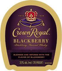 Diageo - Crown Royal Blackberry Pint (375ml) (375ml)