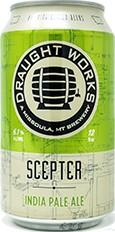 Draught Works - Scepter Head IPA (6 pack 12oz cans) (6 pack 12oz cans)