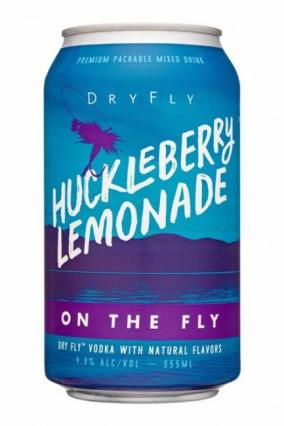 Dry Fly - Huckleberry Lemonade Prepared Cocktail (4 pack 355ml cans) (4 pack 355ml cans)