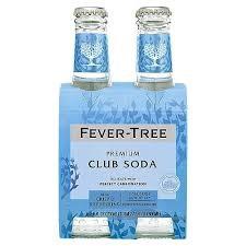 Fever Tree - Club Soda (4 pack 6.8oz bottles) (4 pack 6.8oz bottles)