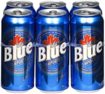 Labatt Brewing Co. - Labatt Blue 6pk 16oz (6 pack 16oz cans) (6 pack 16oz cans)