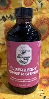 My Elderberry Fairy - Elderberry Ginger Shrub