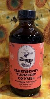 My Elderberry Fairy - Elderberry Turmeric Oxymel