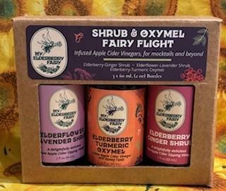 My Elderberry Fairy - Shrub & Oxymel Flight