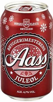 Norwegian Beverage Co. - Aass Juleol (6 pack cans) (6 pack cans)