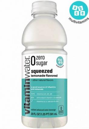 Vitamin Water - Zero Sugar Lemonade (20oz can) (20oz can)