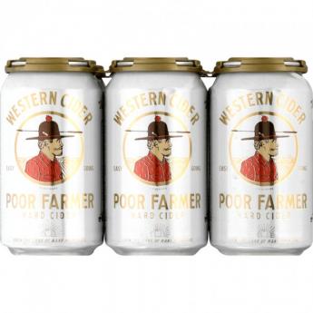 Western Cider Poor Farmer 6pk (6 pack 12oz cans) (6 pack 12oz cans)