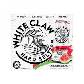 White Claw - Watermelon Hard Seltzer (6 pack 12oz cans) (6 pack 12oz cans)