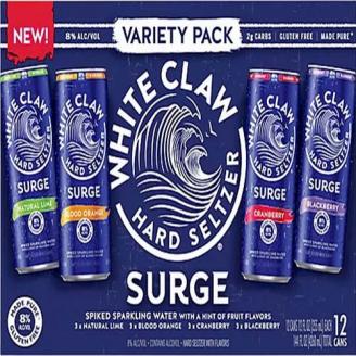 White Claw Surge 12pk (12 pack cans) (12 pack cans)