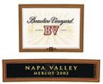 0 Beaulieu Vineyard - Merlot Napa Valley